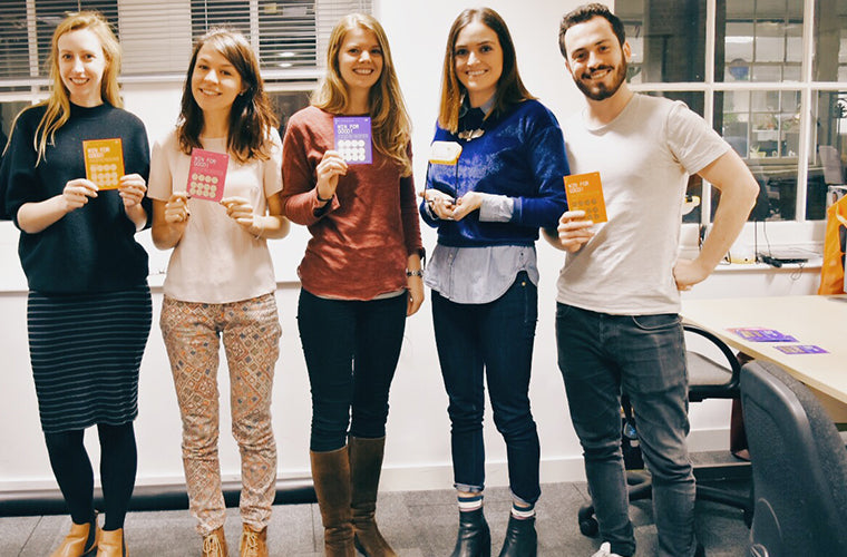 Laura Beck Founder of LottoLove with SolarAid