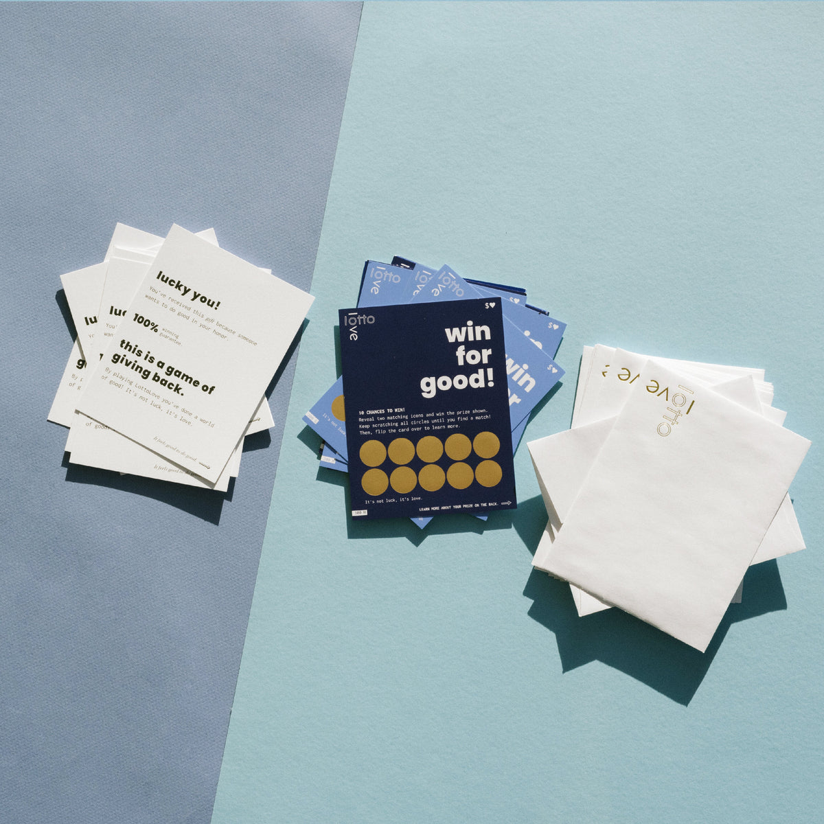 Pack of 10 Basic Needs Scratch Tickets