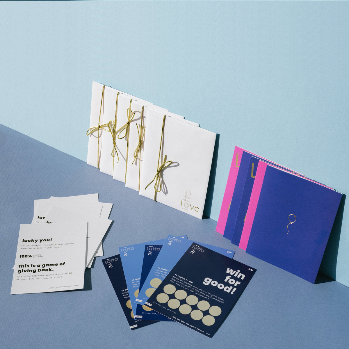 Basic Needs 5- pack-Ticket Gift - Charitable Gift - Scratch Off Cards - All items